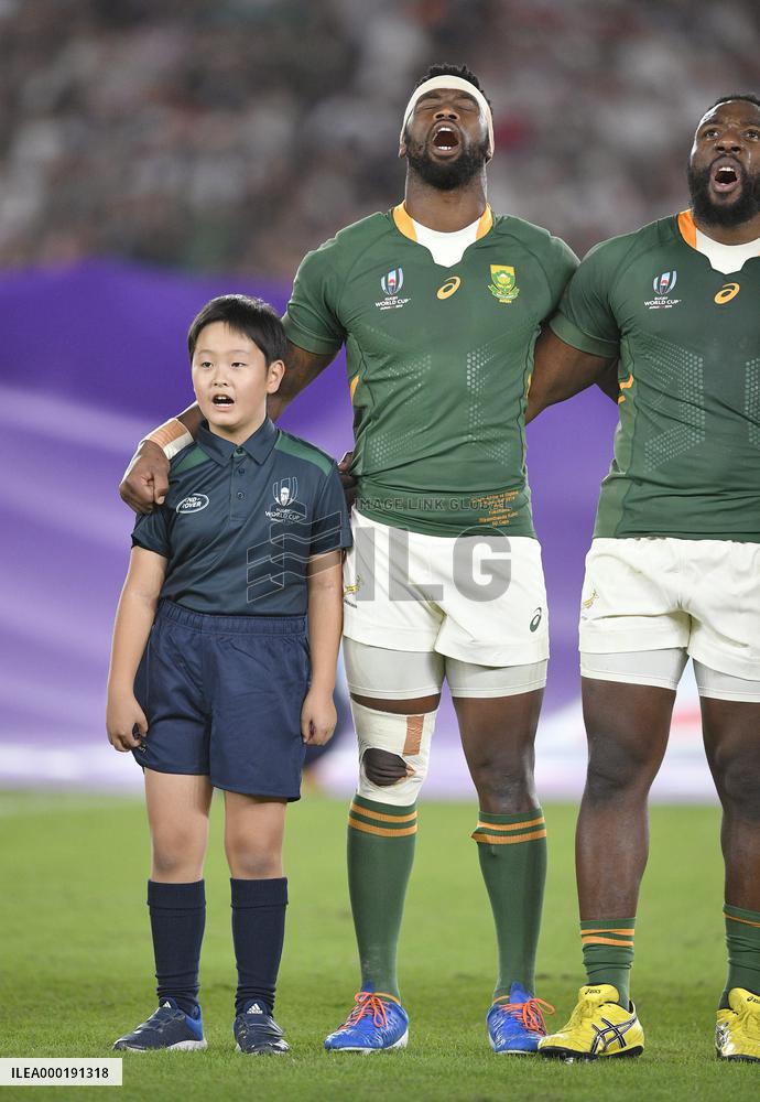 Rugby World Cup in Japan: England v South Africa