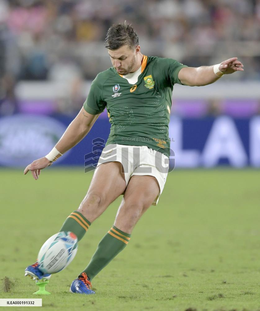 Rugby World Cup in Japan: England v South Africa