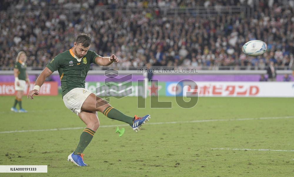 Rugby World Cup in Japan: England v South Africa