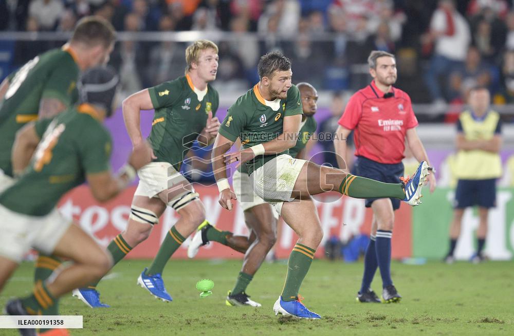 Rugby World Cup in Japan: England v South Africa