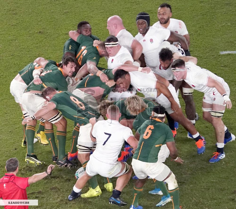 Rugby World Cup in Japan: England v South Africa