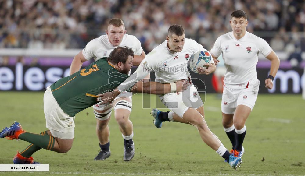 Rugby World Cup in Japan: England v South Africa