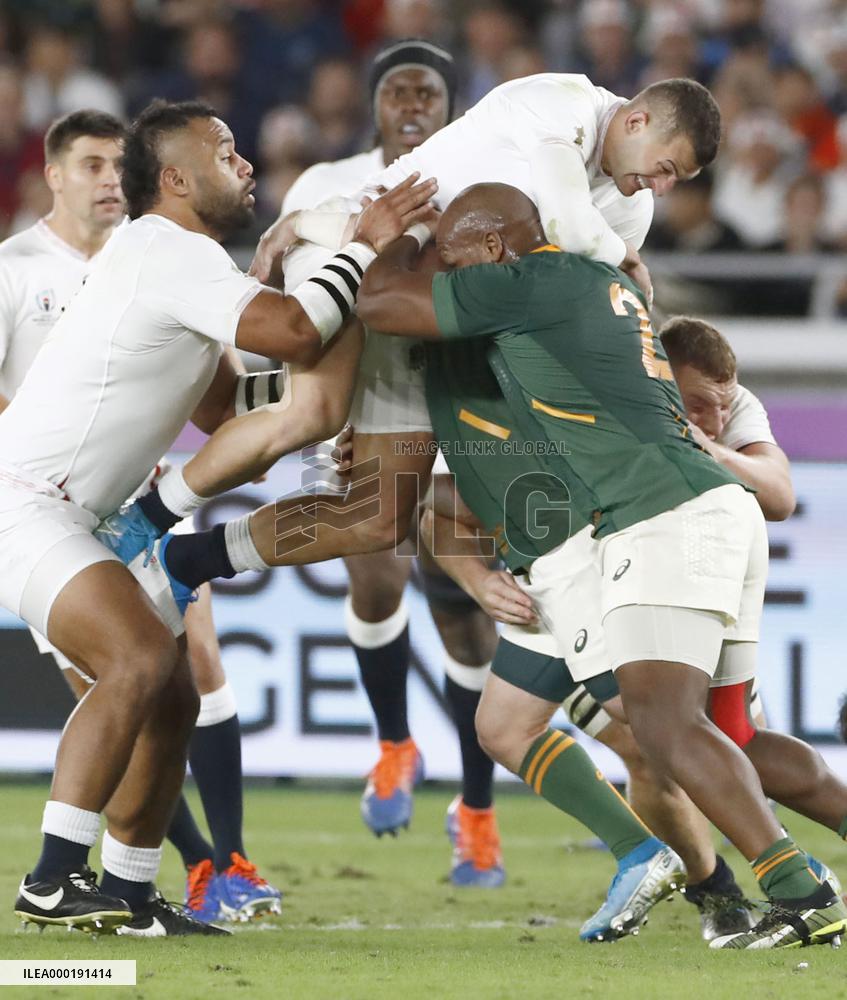 Rugby World Cup in Japan: England v South Africa