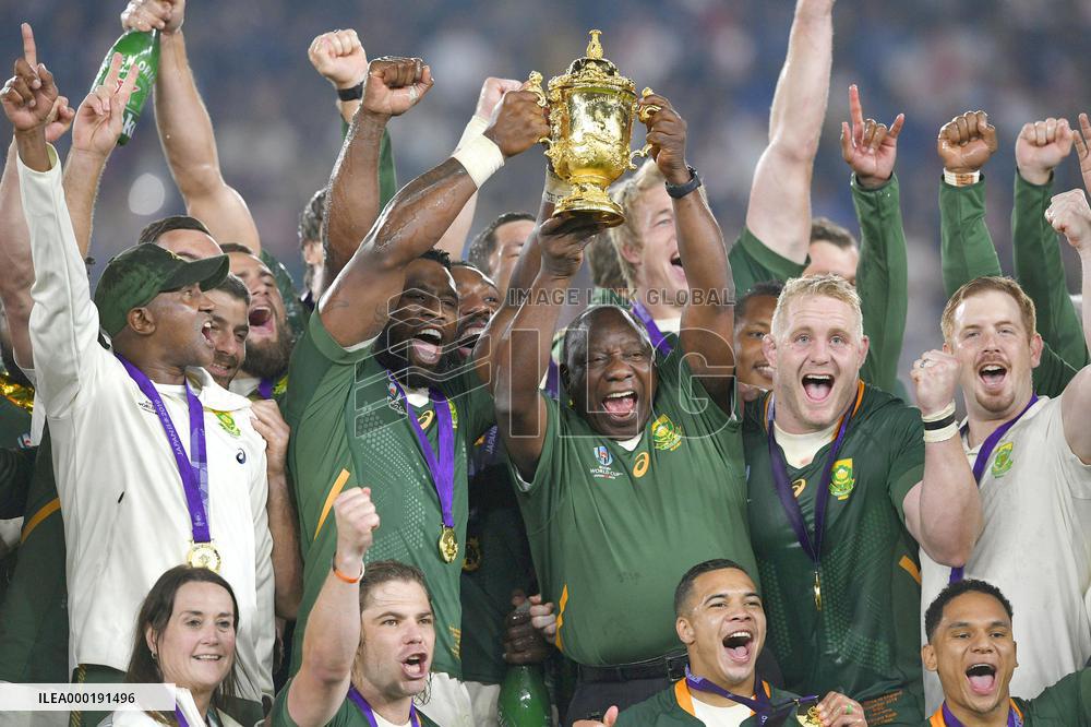 Rugby World Cup in Japan: England v South Africa