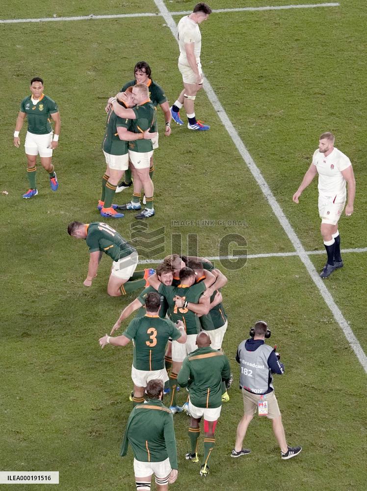 Rugby World Cup in Japan: England v South Africa