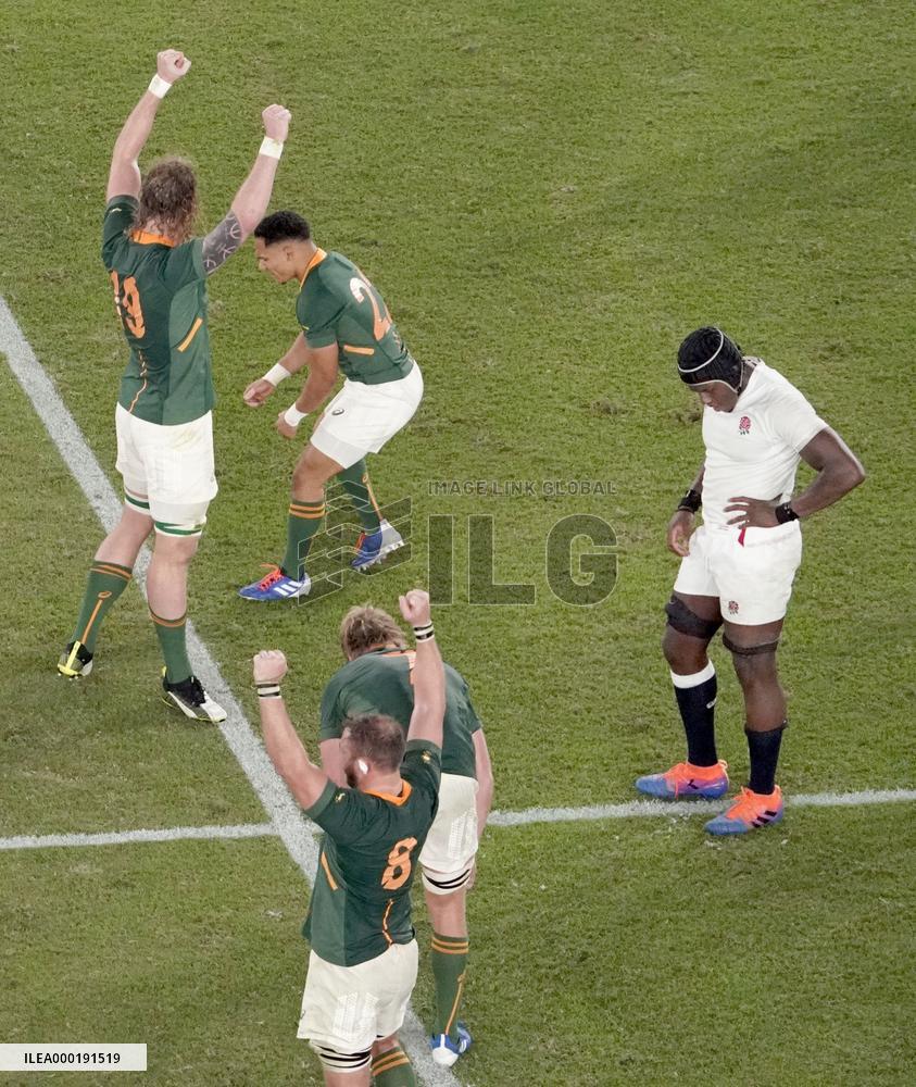 Rugby World Cup in Japan: England v South Africa
