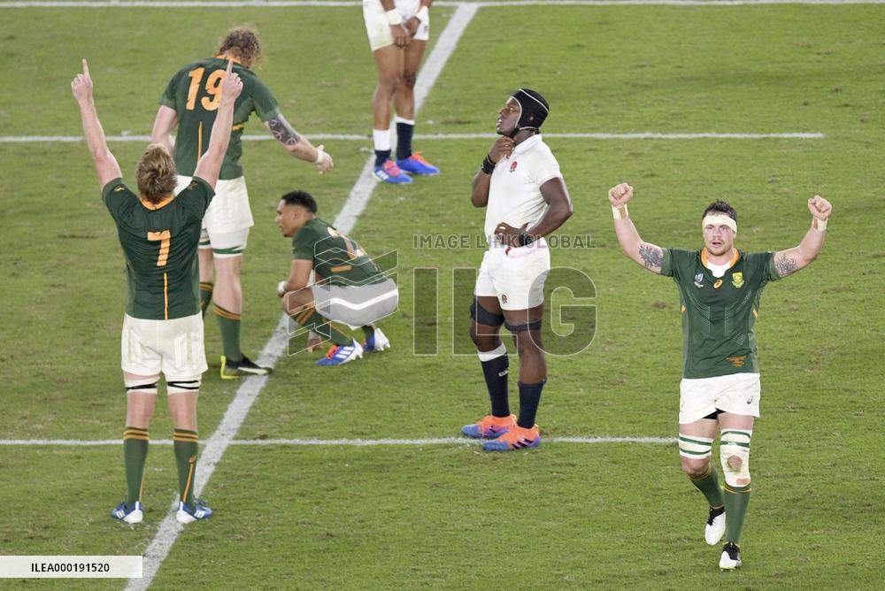 Rugby World Cup in Japan: England v South Africa