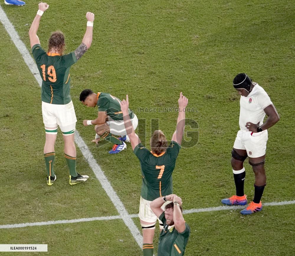Rugby World Cup in Japan: England v South Africa