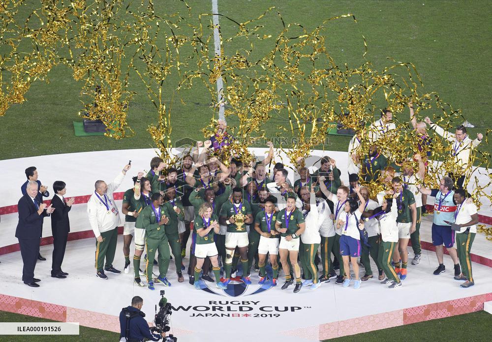 Rugby World Cup in Japan: England v South Africa