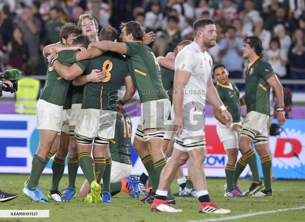Rugby World Cup in Japan: England v South Africa