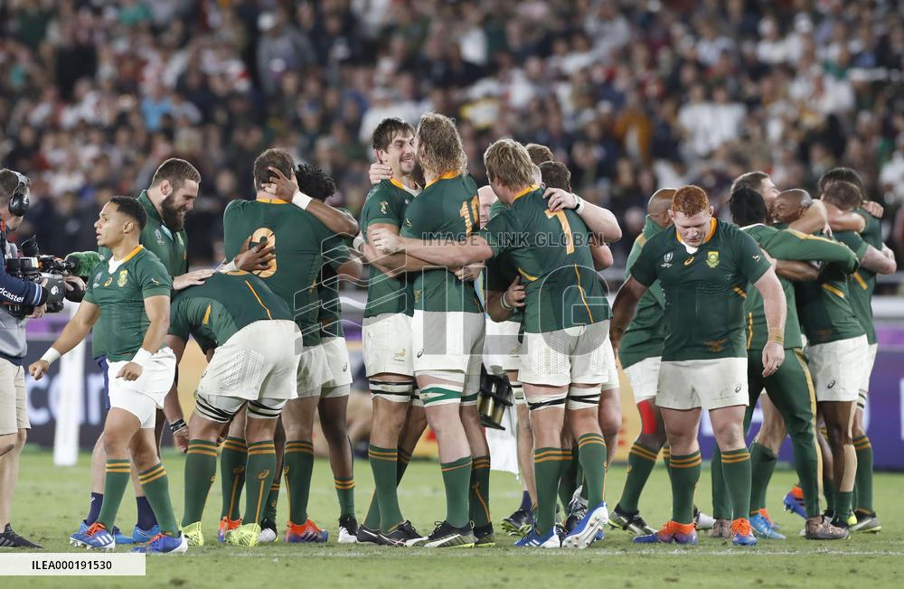 Rugby World Cup in Japan: England v South Africa