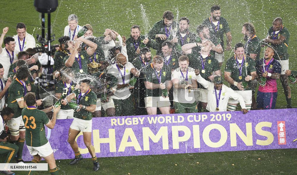 Rugby World Cup in Japan: England v South Africa