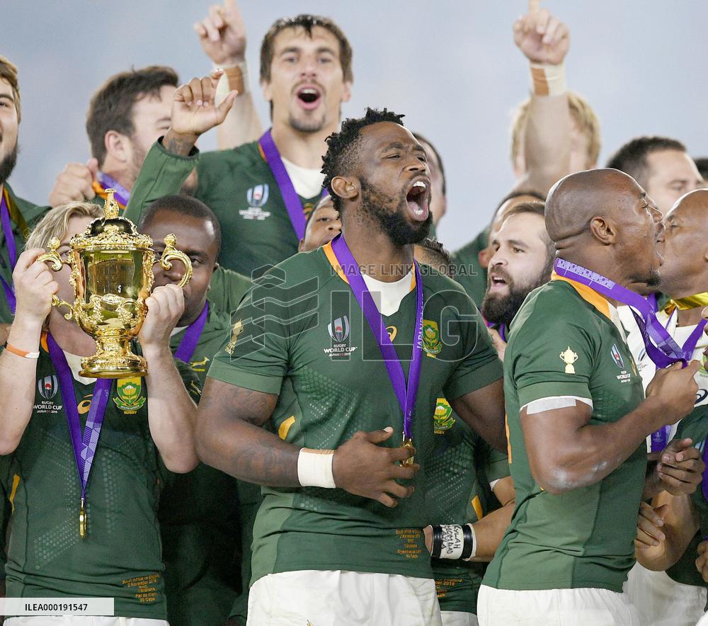 Rugby World Cup in Japan: England v South Africa