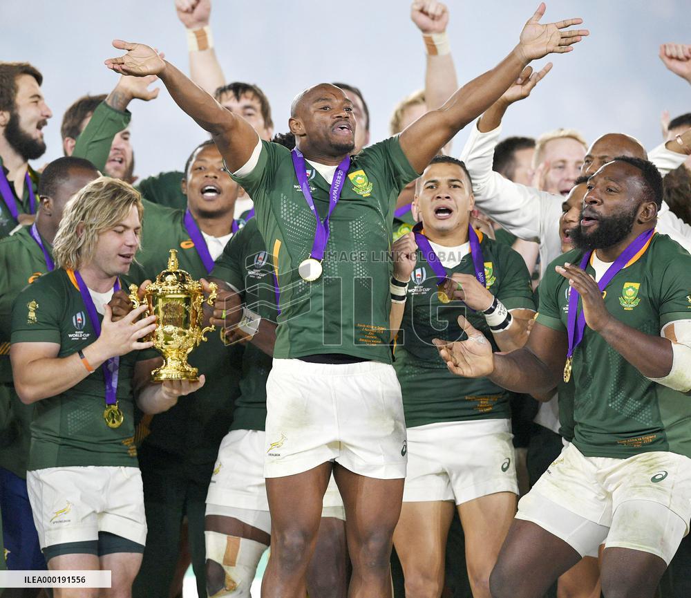Rugby World Cup in Japan: England v South Africa