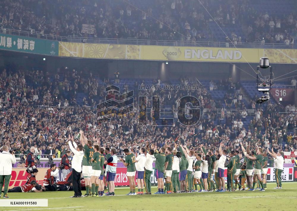 Rugby World Cup in Japan: England v South Africa