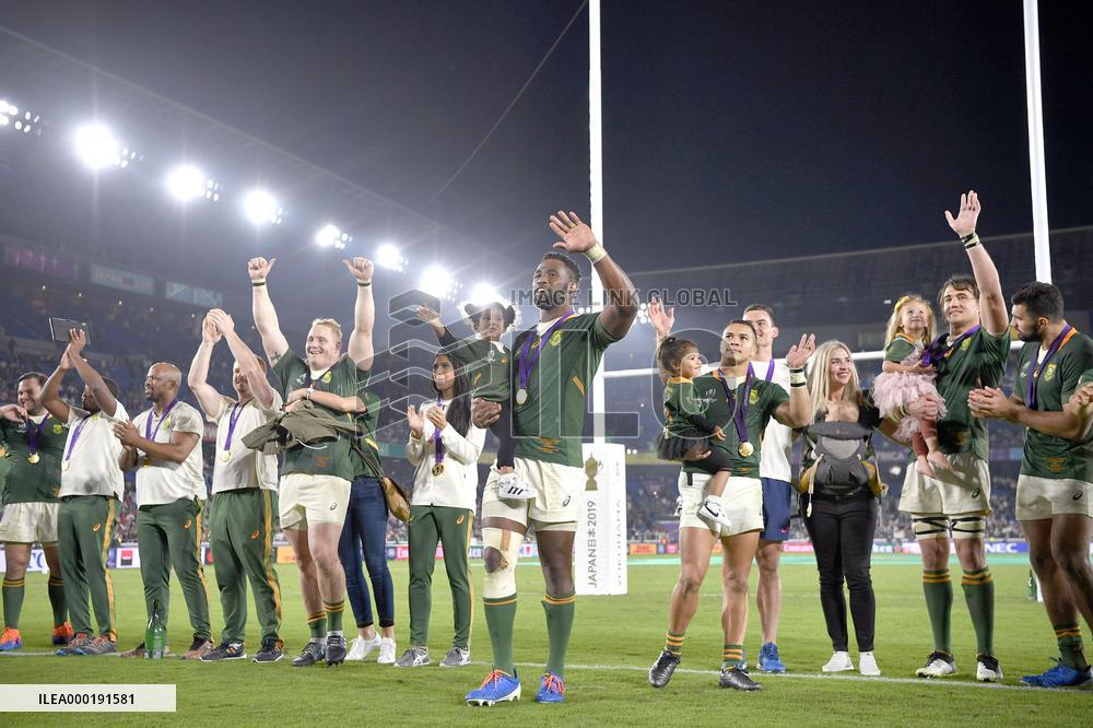 Rugby World Cup in Japan: England v South Africa