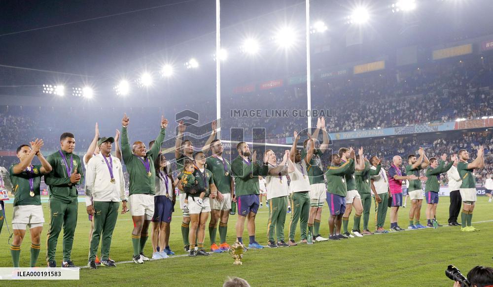 Rugby World Cup in Japan: England v South Africa