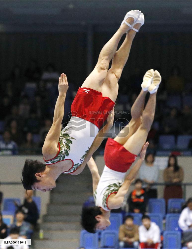 Trampoline: all-Japan championships