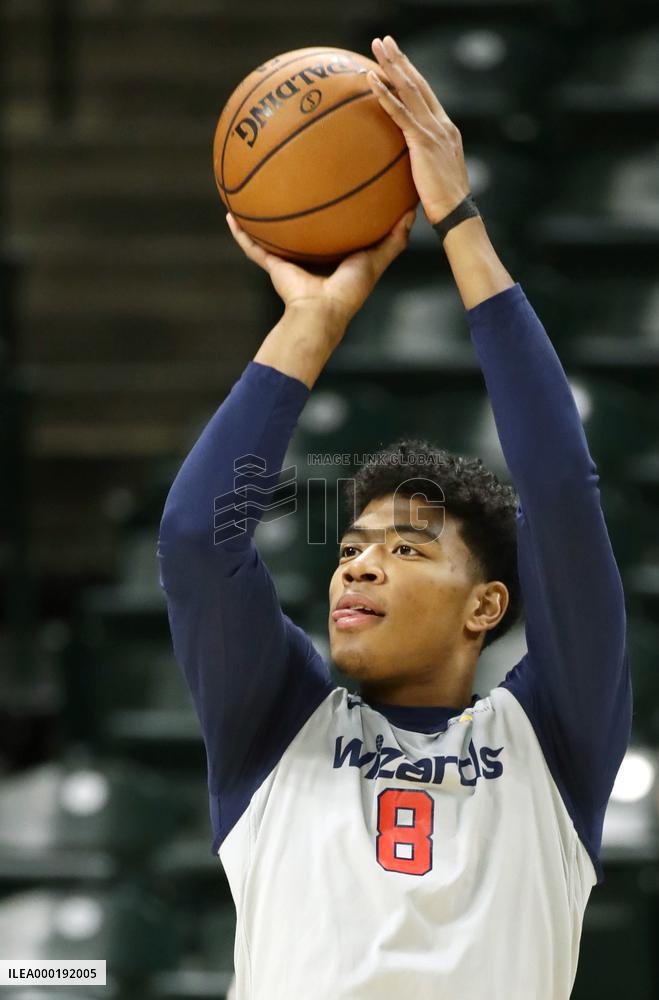 Basketball: Wizards-Pacers NBA game