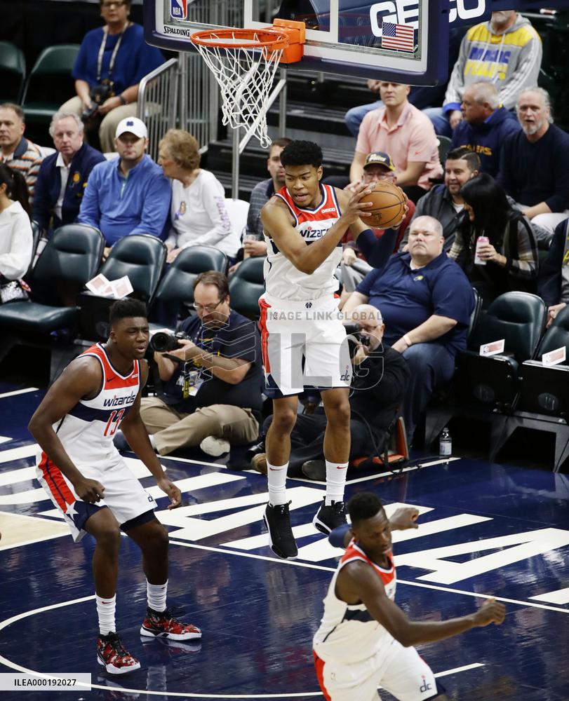 Basketball: Wizards-Pacers NBA game