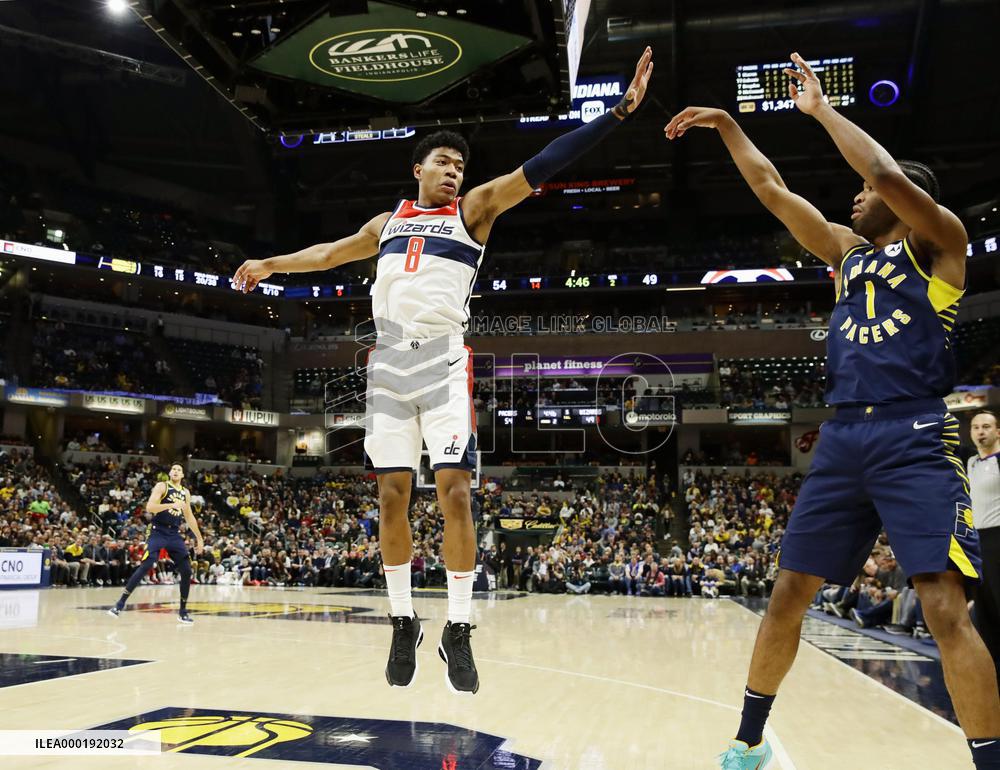 Basketball: Wizards-Pacers NBA game