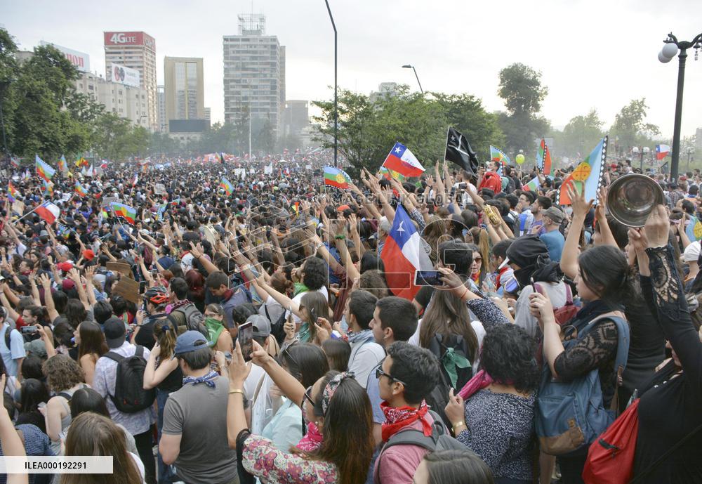 Protests in Chile