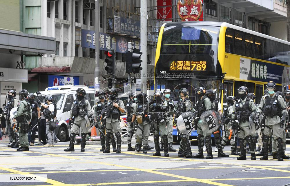 Protest in Hong Kong