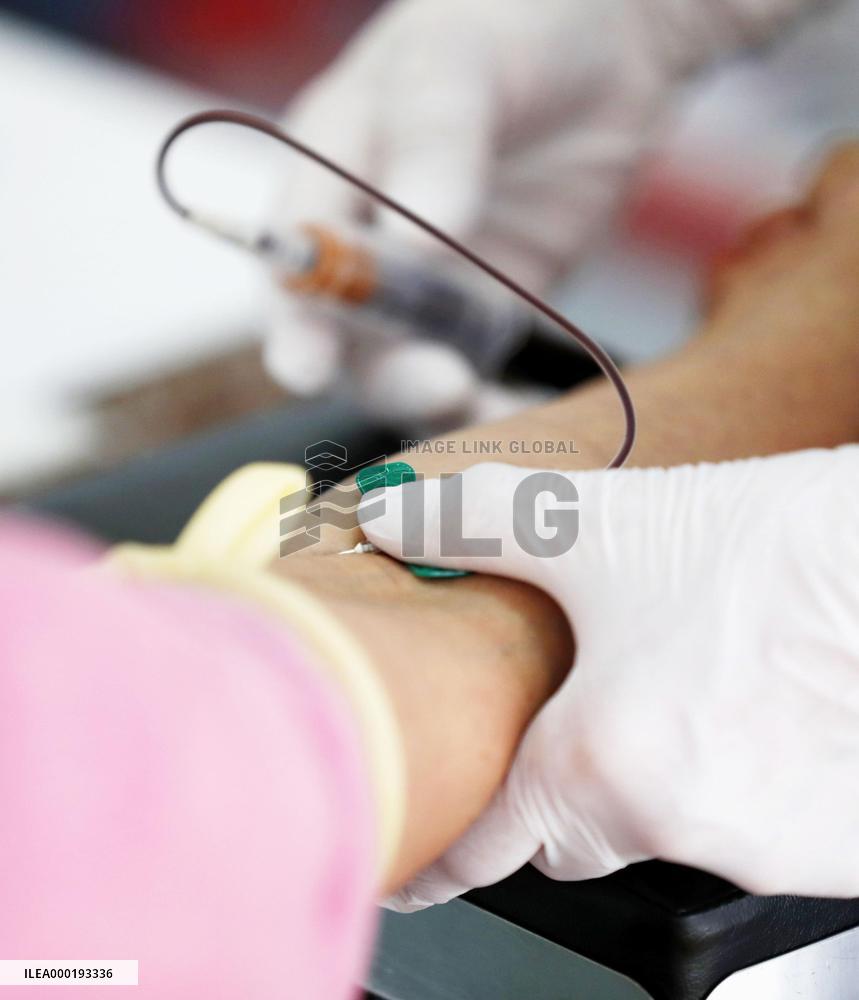 Coronavirus antibody test in Japan