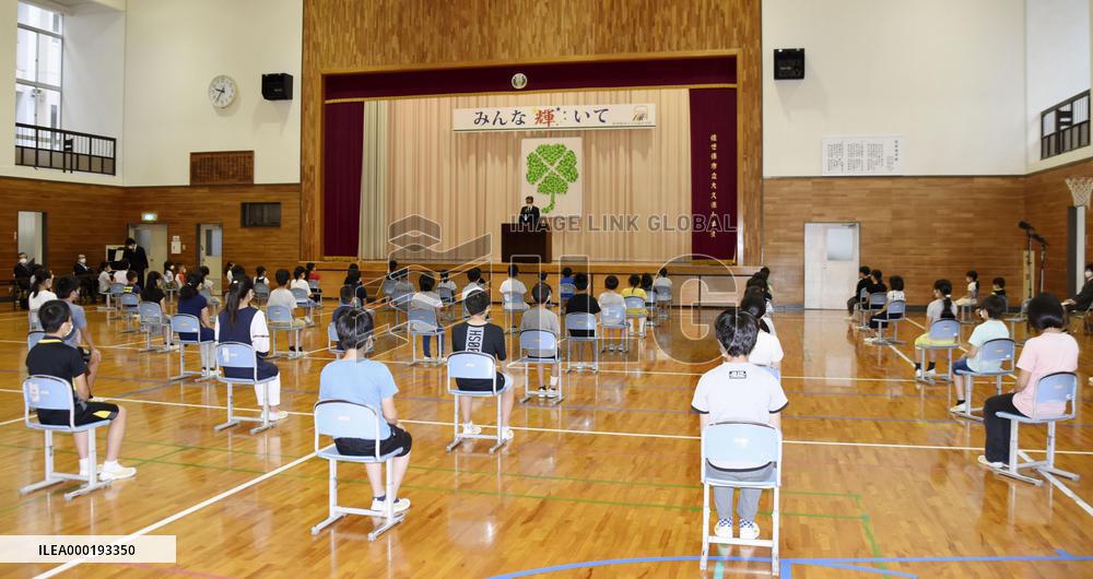 Reopening of schools after coronavirus closure