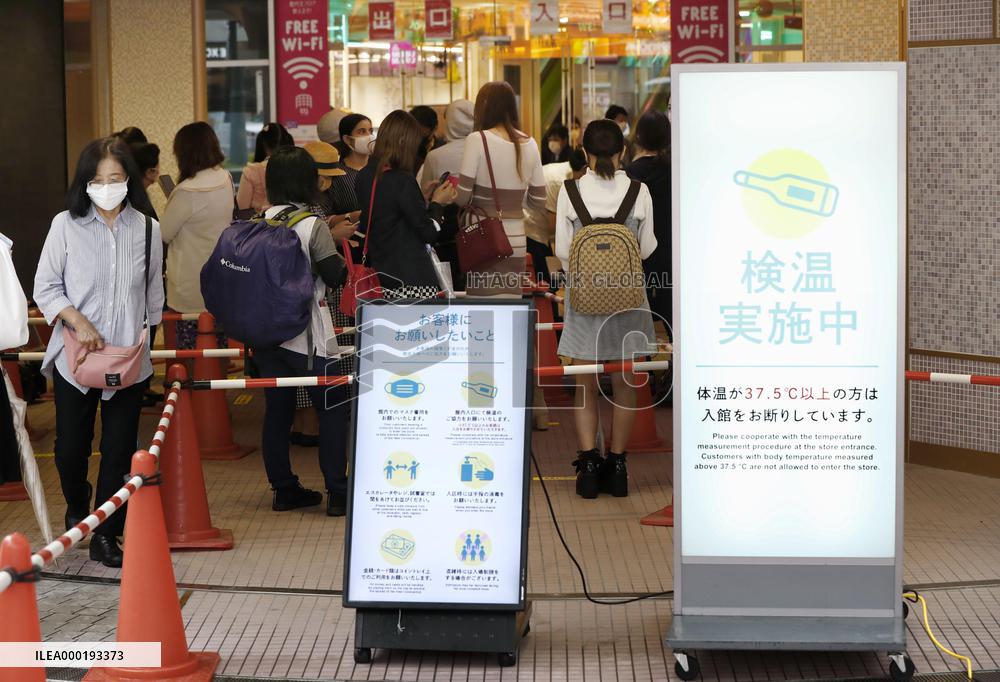 Reopening of business after coronavirus closure