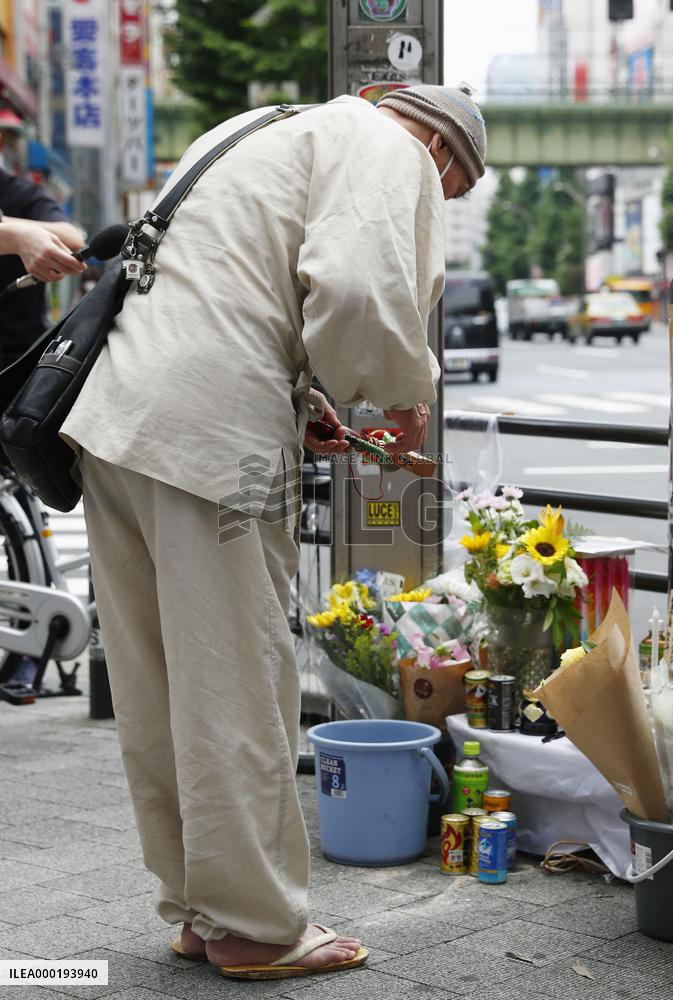 12th anniv. of Akihabara deadly stabbing rampage