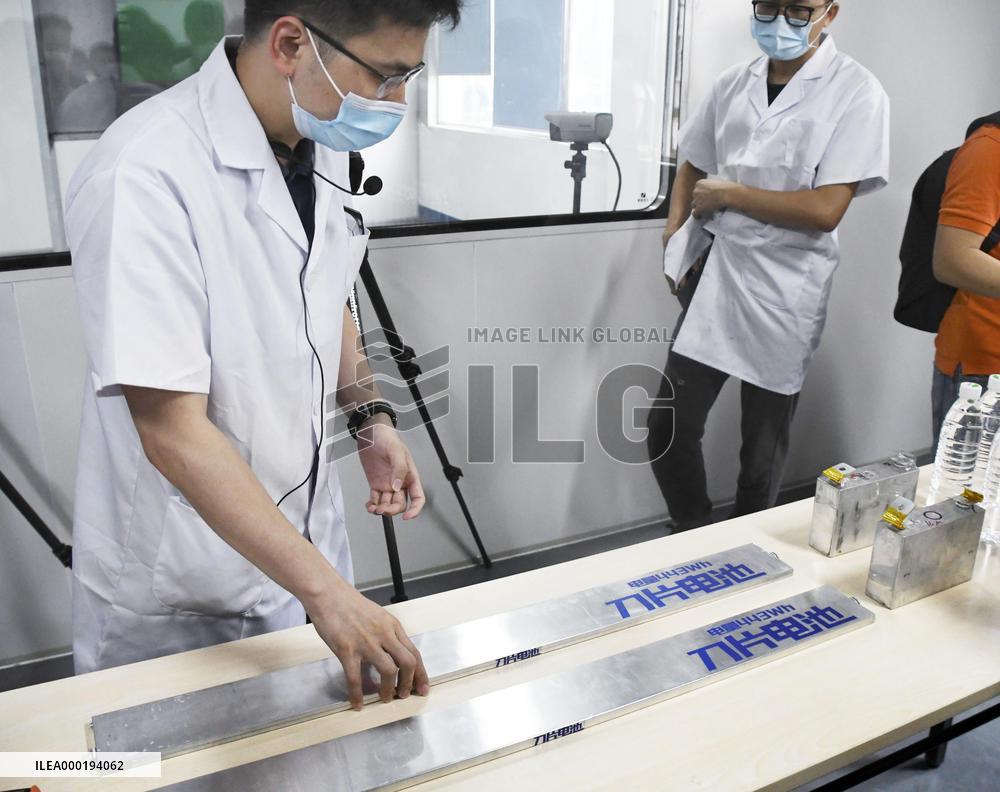 New EV battery in China