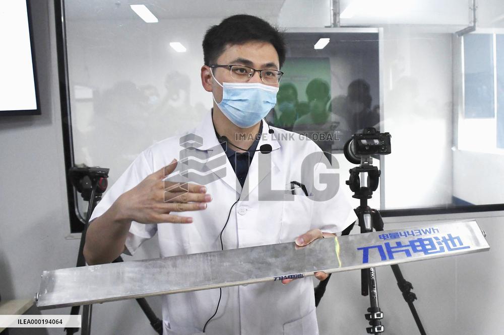 New EV battery in China