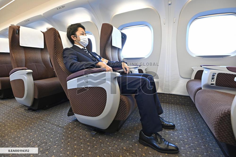 New shinkansen bullet train