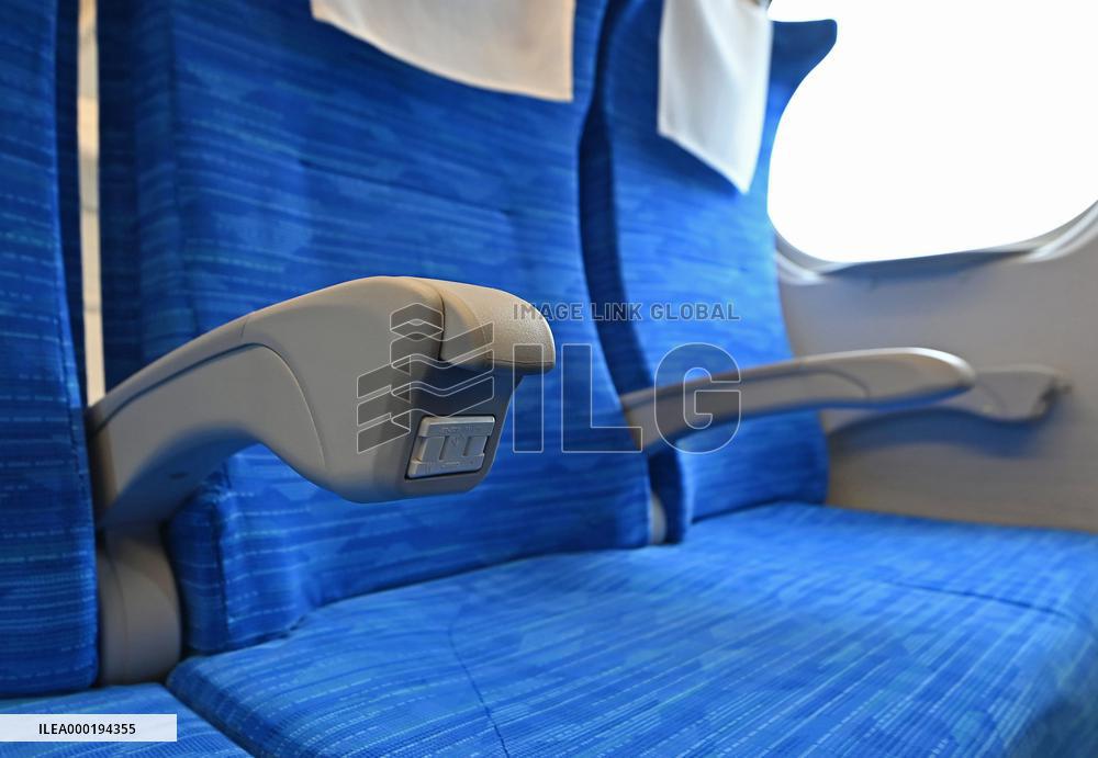 New shinkansen bullet train