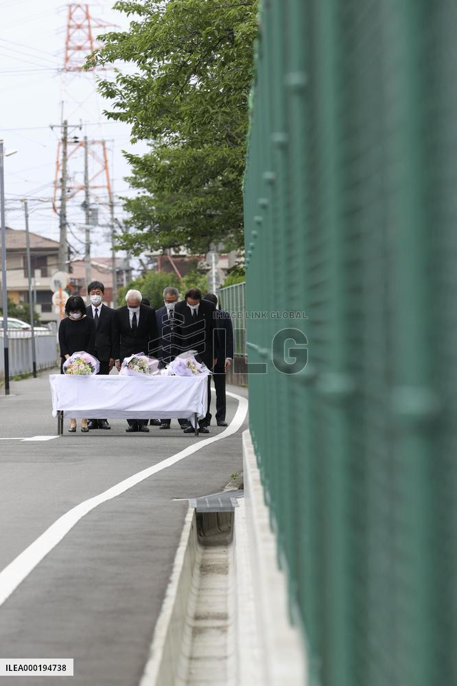 2nd anniversary of northern Osaka earthquake