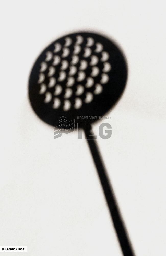 Partial solar eclipse observed in Japan