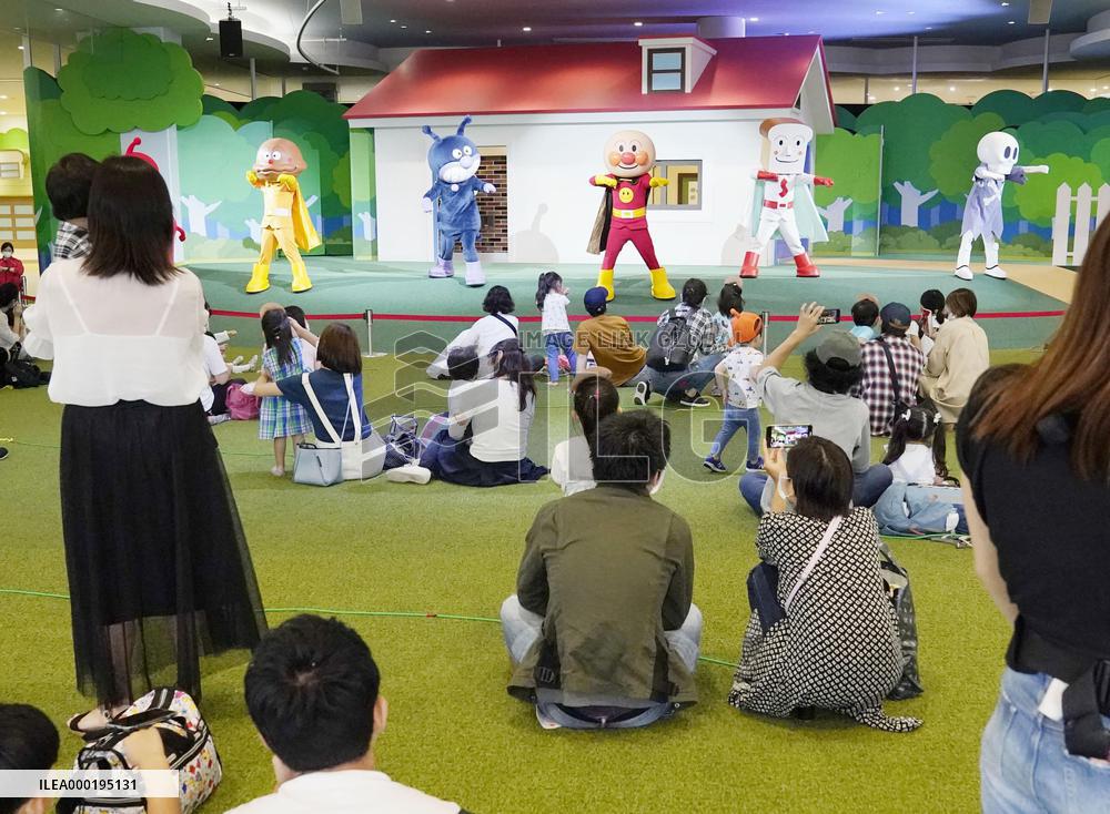 Reopening of Anpanman museum in Yokohama