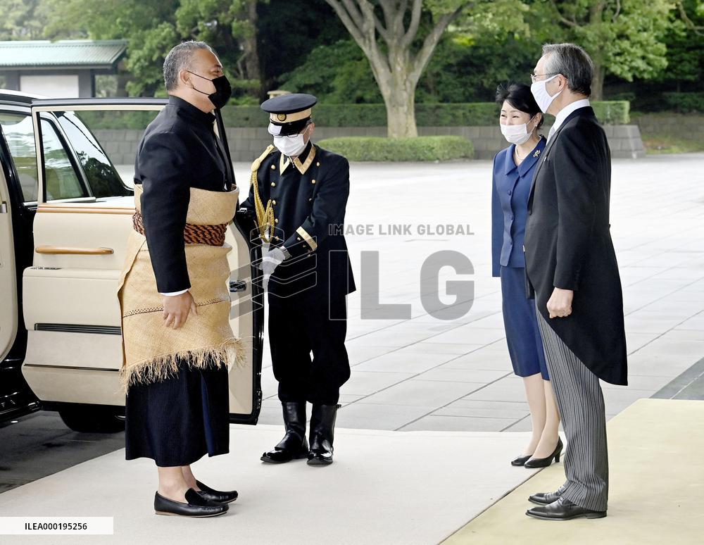 Tonga's new ambassador to Japan