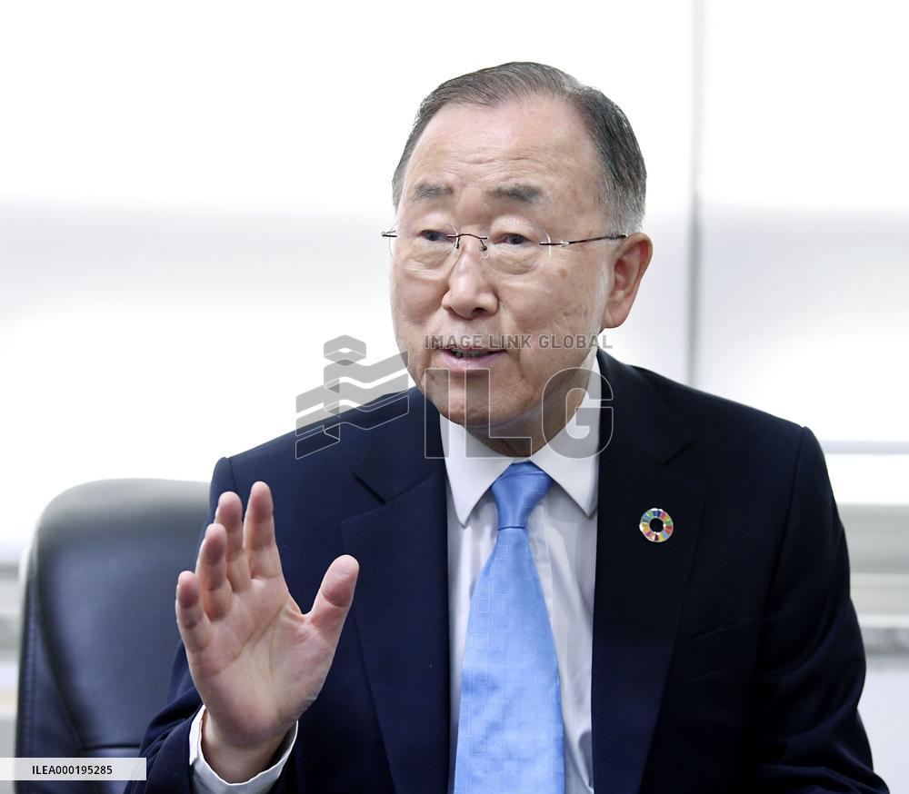 Ex-U.N. chief Ban Ki Moon