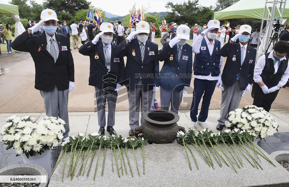 S. Korea marks 70th anniversary of start of Korean War