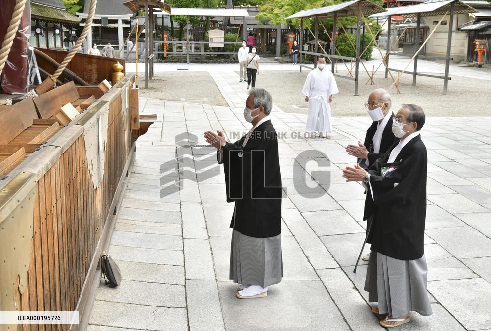 Gion Festival in Kyoto begins quietly due to coronavirus