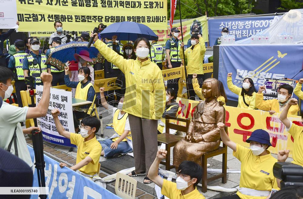 Friction over "comfort woman" statue in Seoul