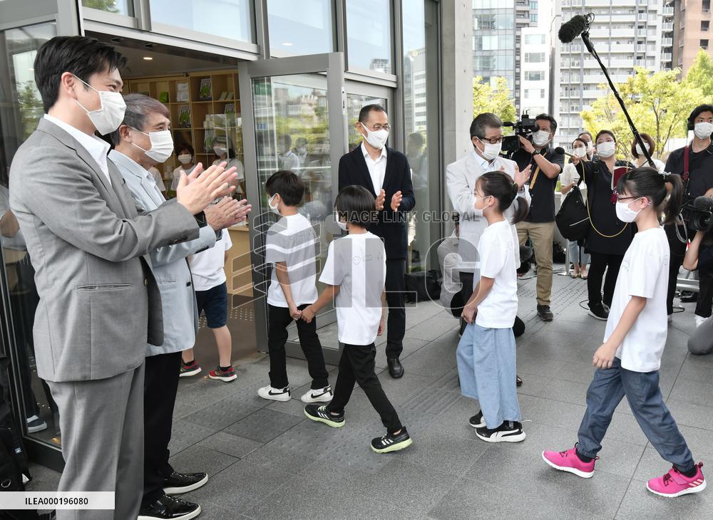 Osaka children's library by architect Tadao Ando