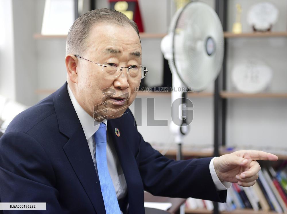 Ex-U.N. chief Ban Ki Moon