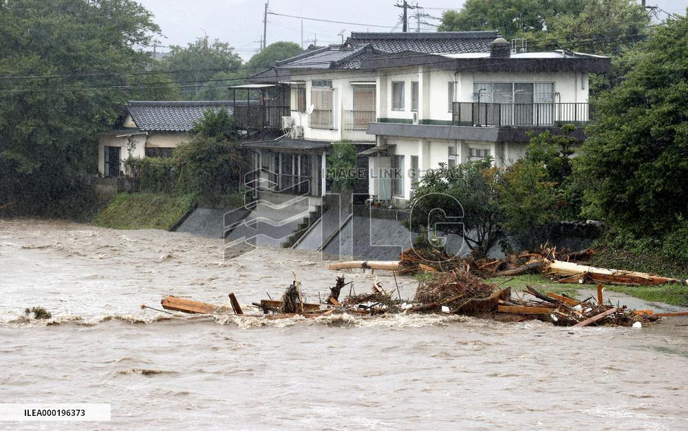 Aftermath of torrential rain in southwestern Japan