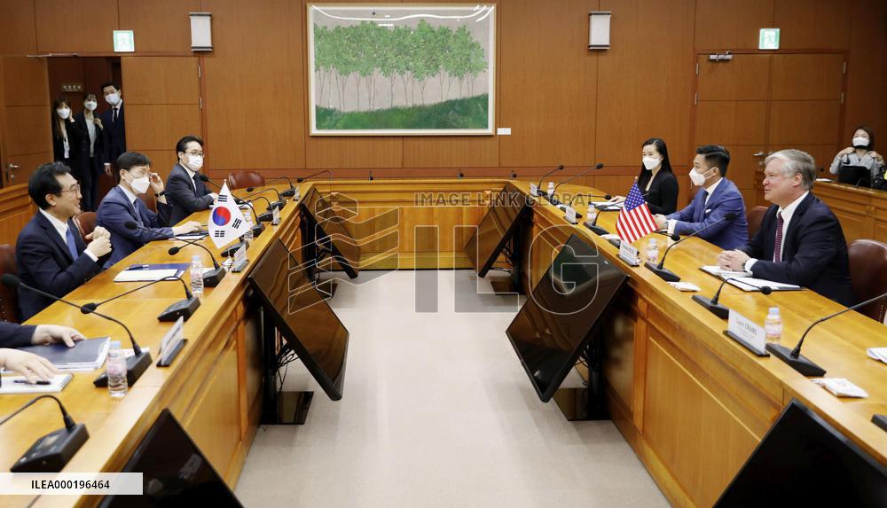 U.S. Deputy Secretary of State Biegun in Seoul