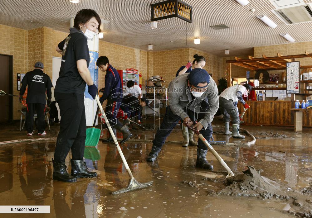 Torrential rain in southwestern Japan