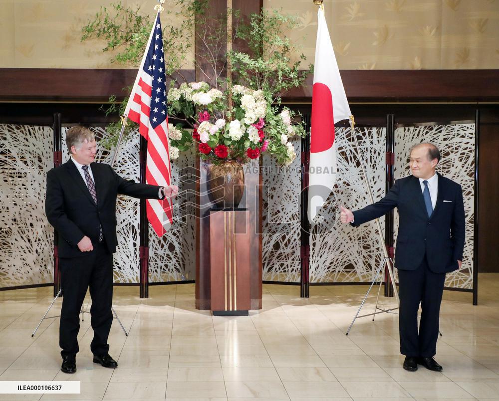 Japan-U.S. talks on Hong Kong, N. Korea