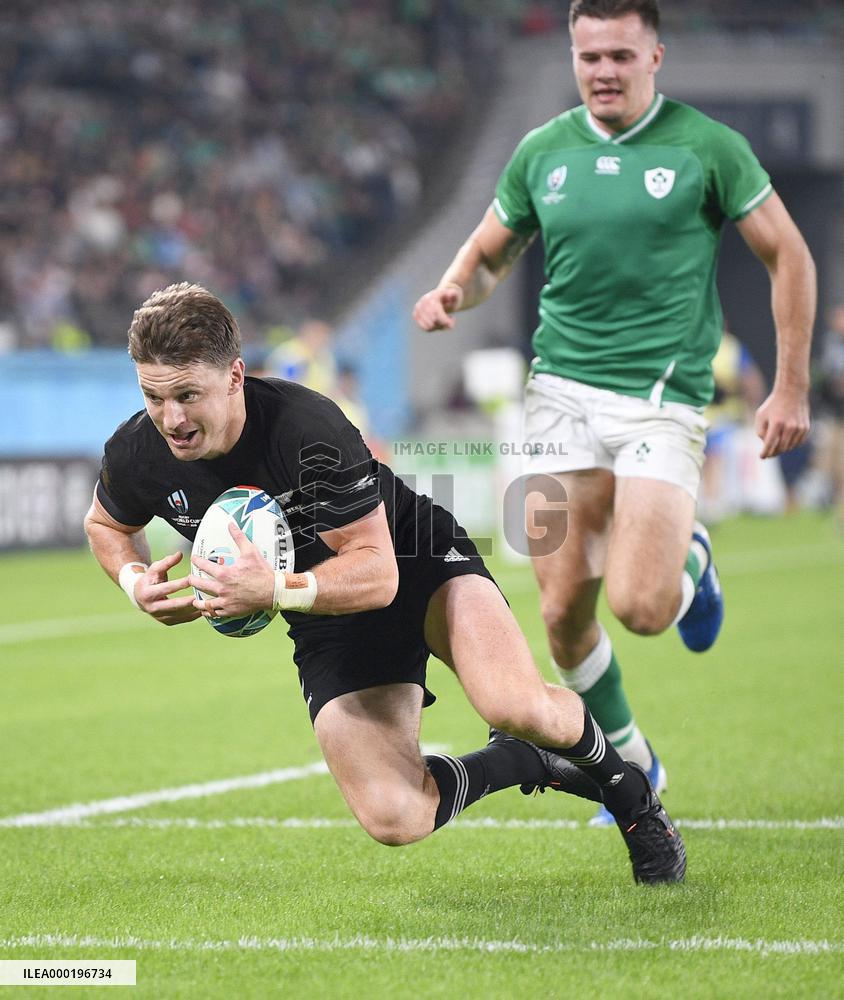 Rugby: Beauden Barrett at World Cup in Japan